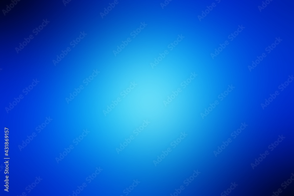 Wide Light Blue Gradient Background Dark Blue Radial Gradient Effect