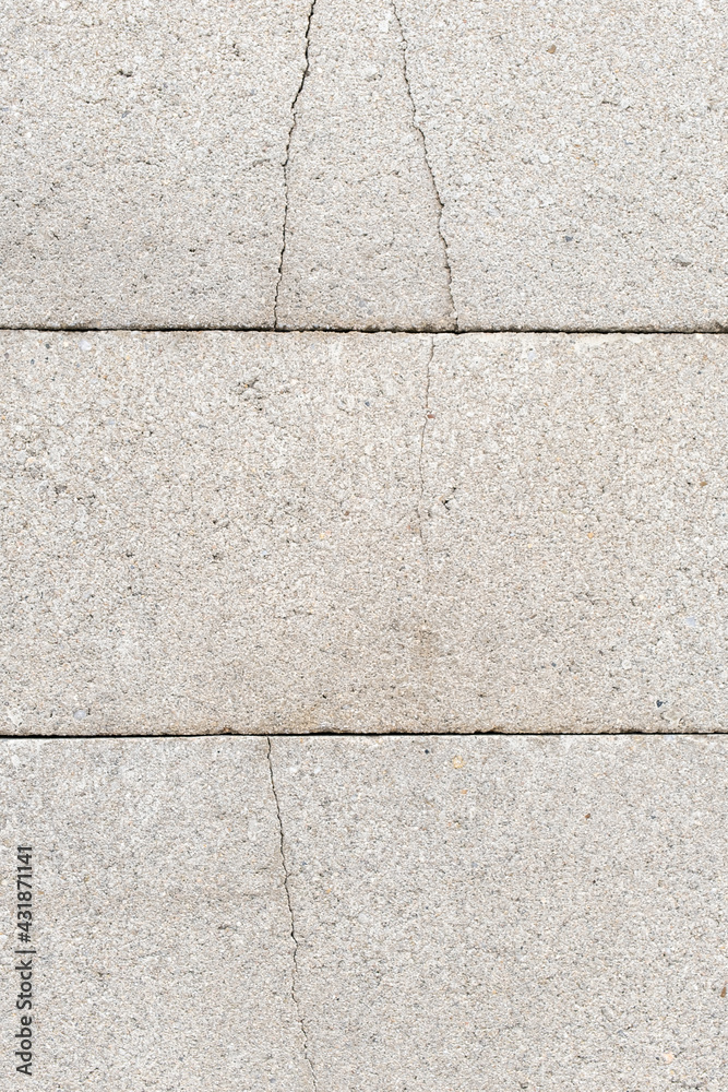 Fototapeta premium Cement old stone background gray black crack empty