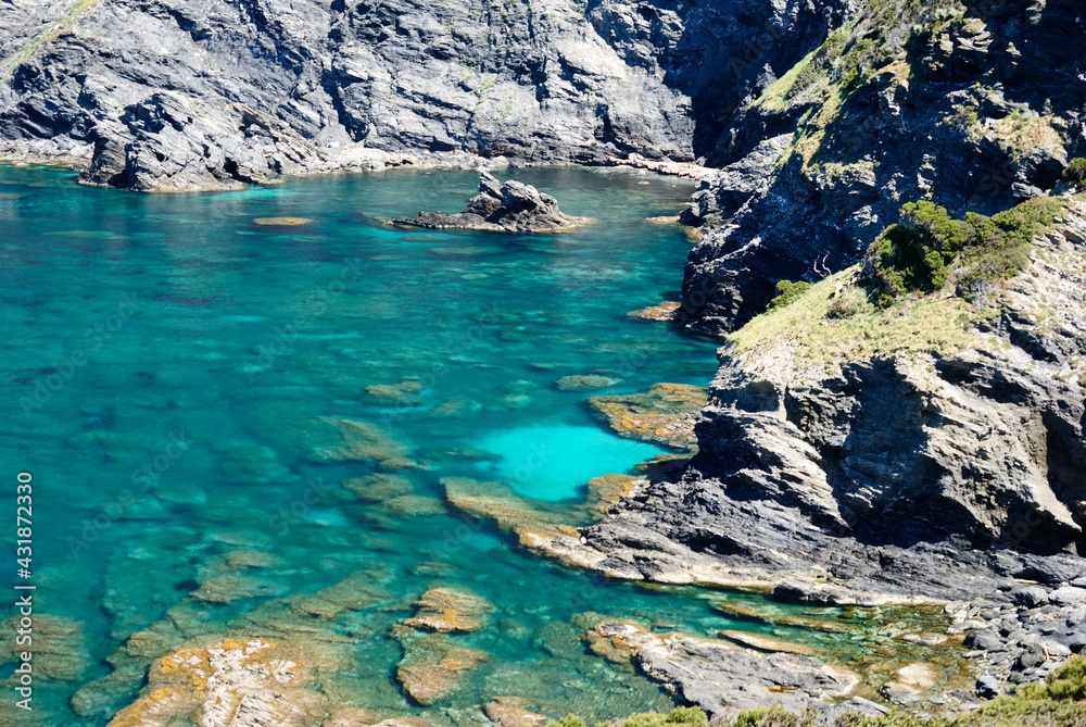 Fototapeta premium Veduta di Cala Li Fureddi