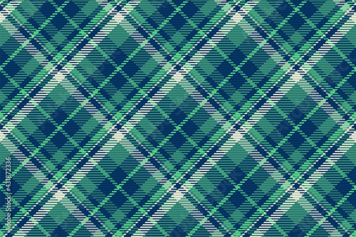 Seamless pattern of scottish tartan plaid. Repeatable background with check fabric texture. Vector backdrop striped textile print.