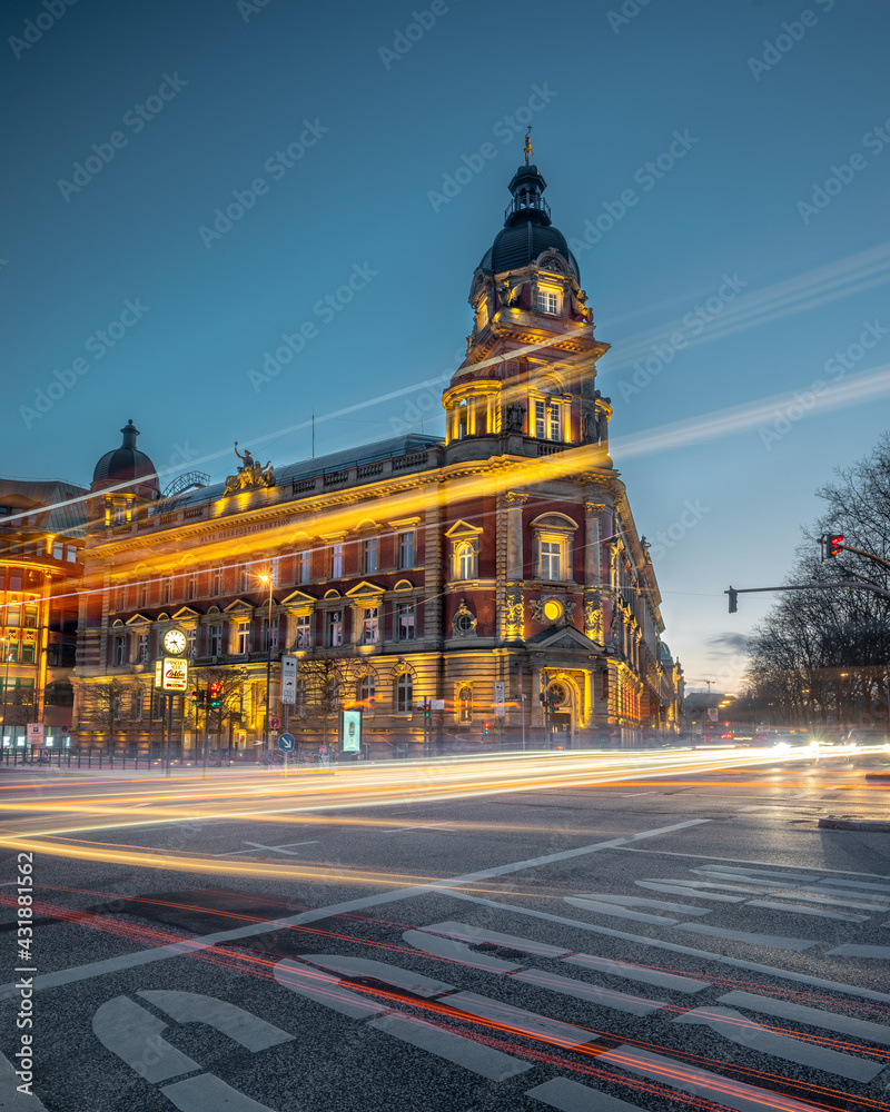 Fototapeta premium Hamburg Building