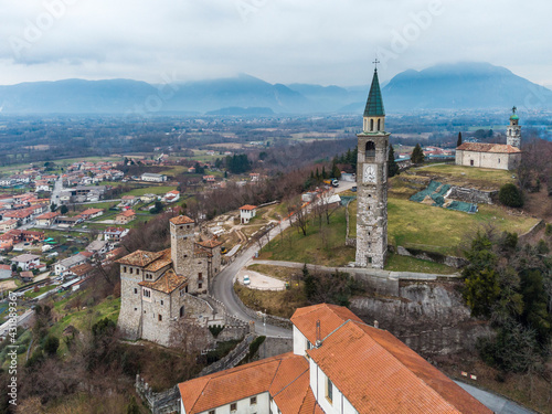 Artegna and its ancient castle and fortified village photo