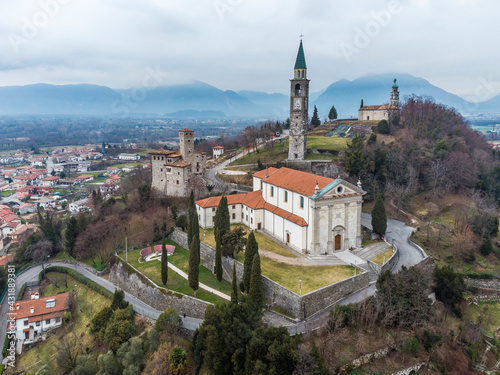Artegna and its ancient castle and fortified village photo