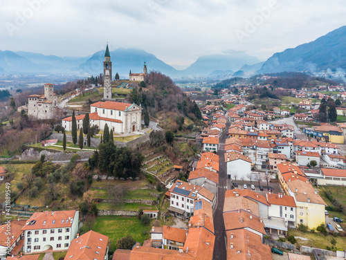 Artegna and its ancient castle and fortified village photo