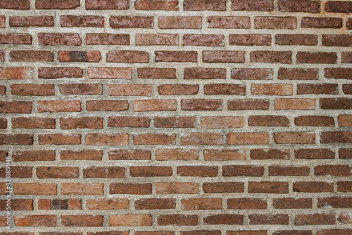 A brown brick wall background