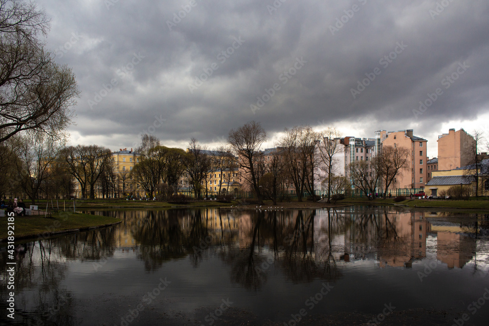 reflection in the water