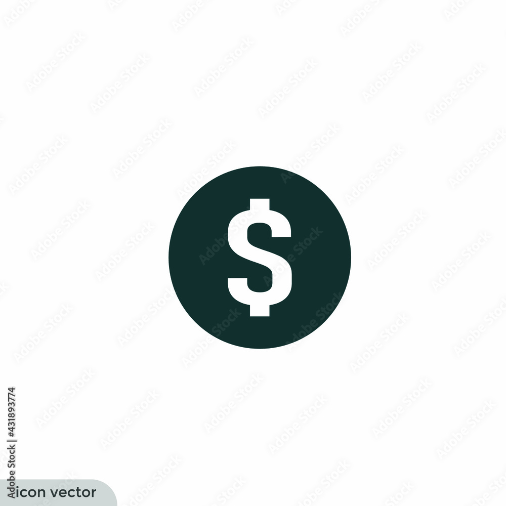 money icon dollar symbol simple design element money icon dollar symbol simple design element