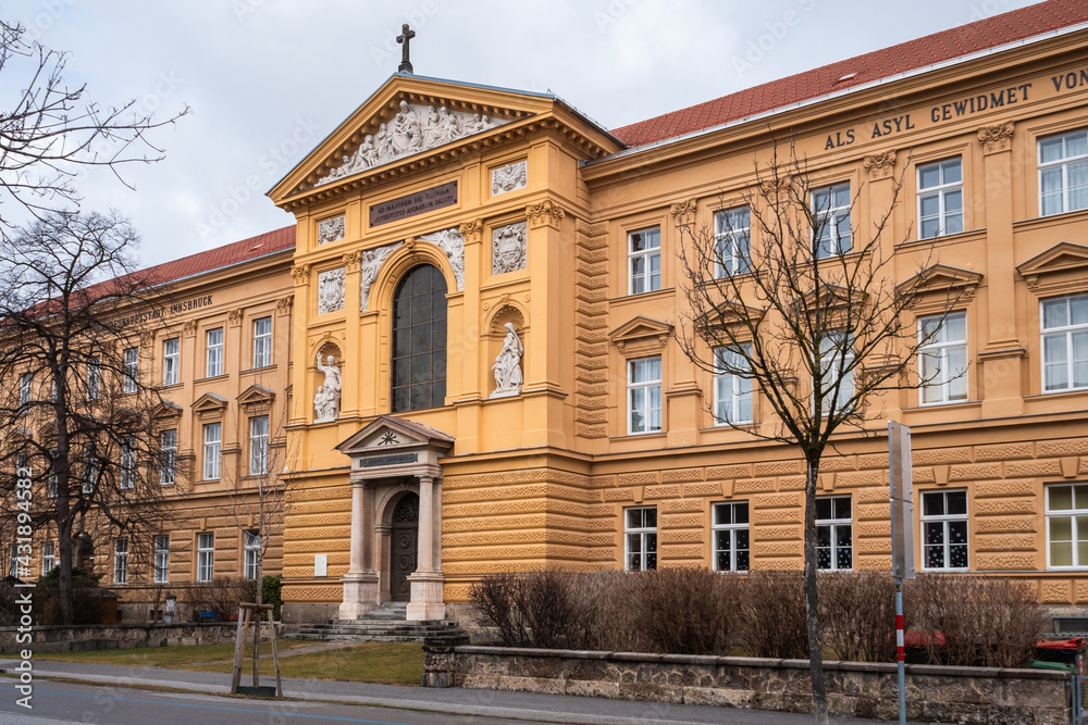 Sieberersches Waisenhaus - Sieberer Orphanage and Elderly Asylum  in Innsbruck