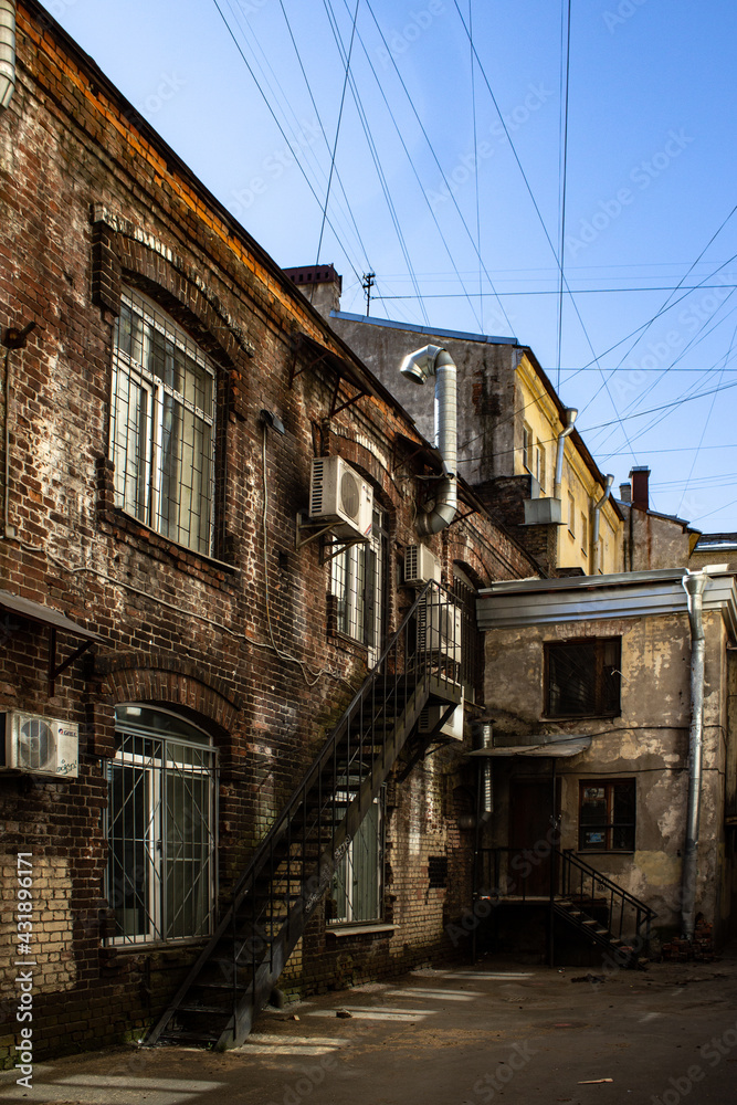 old houses in the old town