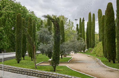 El Retiro park, Madrid, Spain
