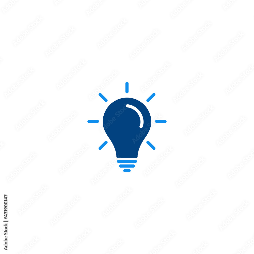 Light Bulb icon vector for computer, web and mobile app Light Bulb icon vector for computer, web and mobile app