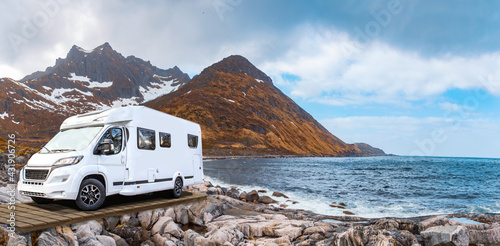 Fotografia Caravan or mobile home