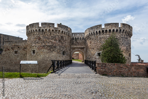Kalemegdan Fortress entrance, ancient Singidunum. Belgrade, Serbia. photo