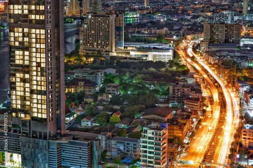 traffic at night
