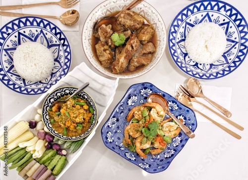 food chicken and rice