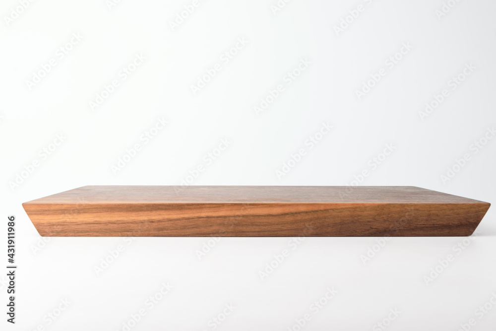 Wooden chopping board on white background Wooden chopping board on white background