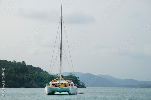 boat on the sea