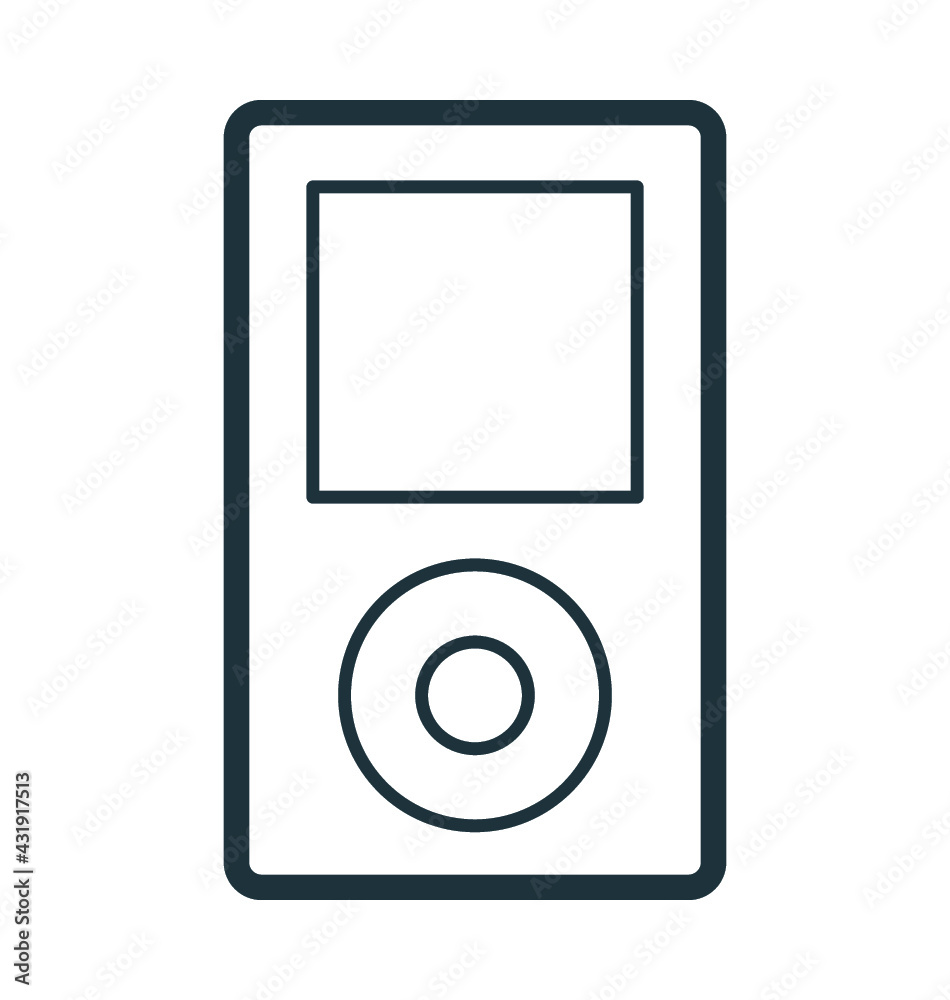 Ipod Vector Icon Ipod Vector Icon