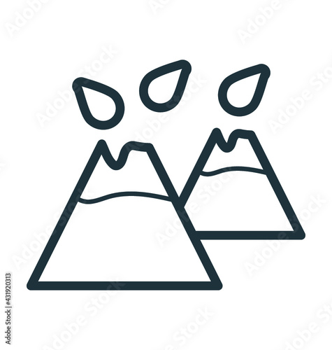 Volcano Mountains 