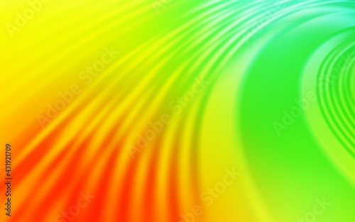 Light Multicolor vector pattern with bent lines.