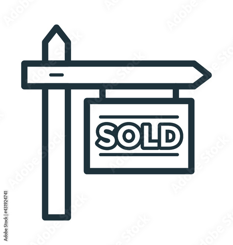 Sold Sign

