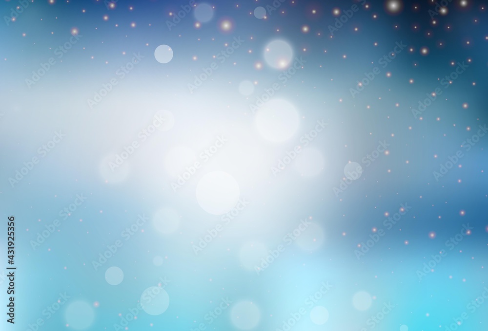 Light BLUE vector layout in New Year style. Light BLUE vector layout in New Year style.