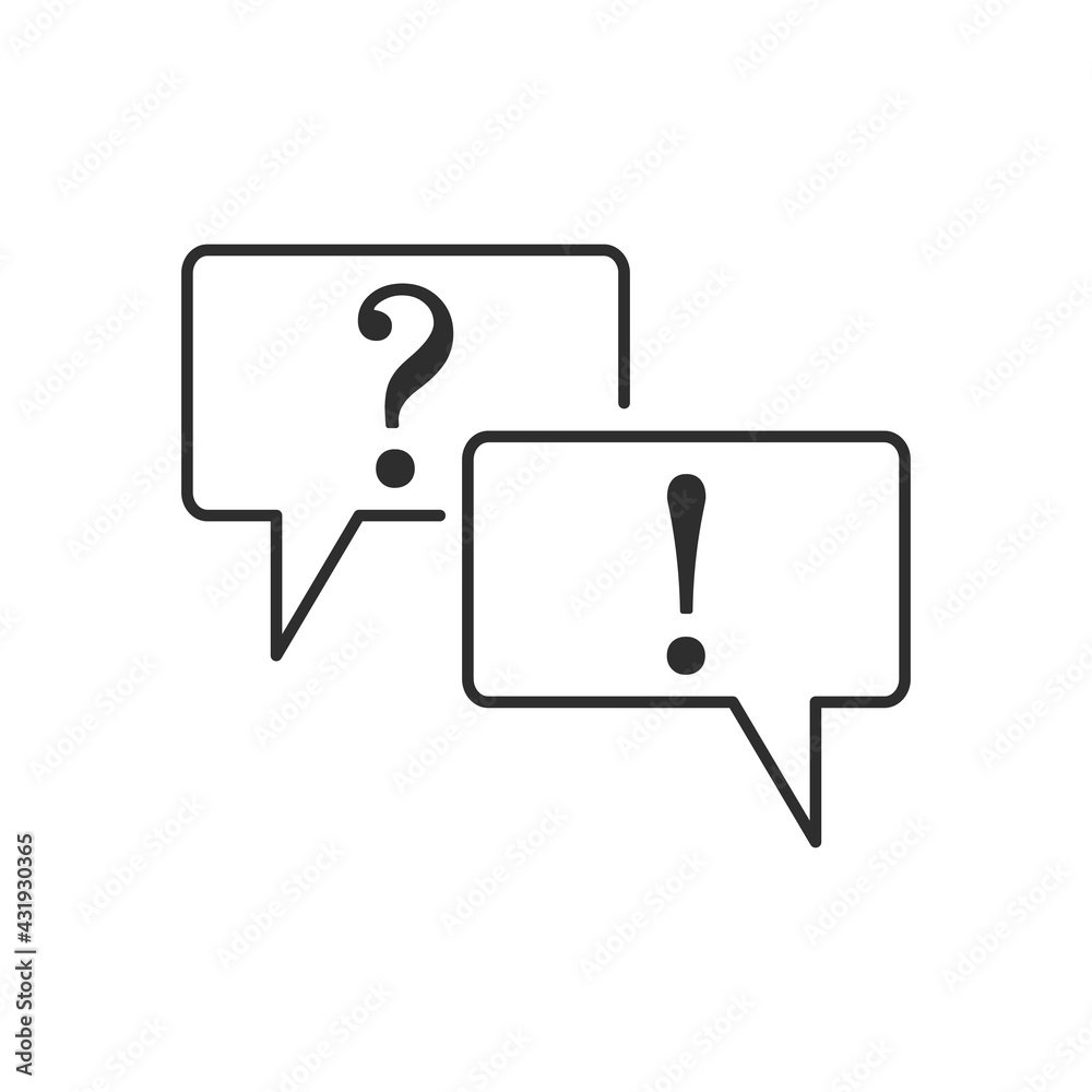 question and answer marks with speech bubbles question and answer marks with speech bubbles