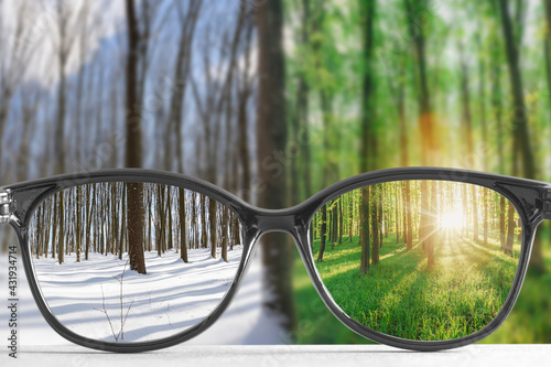 a glasses for all seasons © vovan
