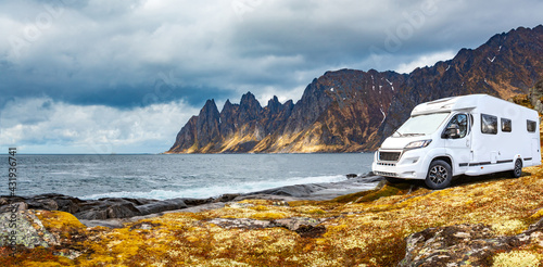 Fotografi Caravan or mobile home