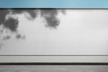 Blank street billboard mockup signboard frame advertising