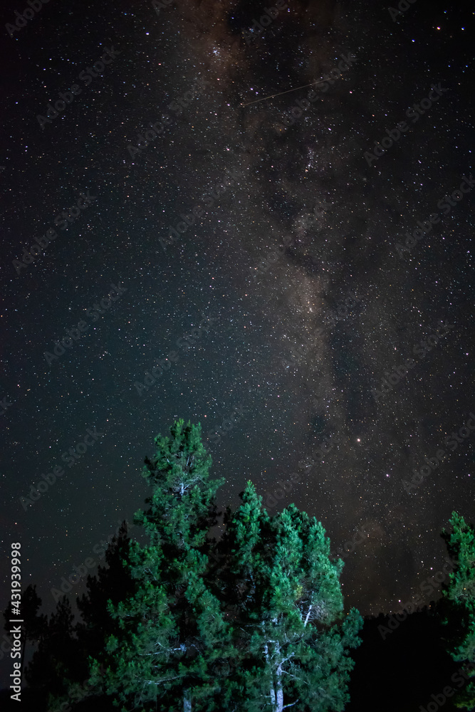 sky with stars