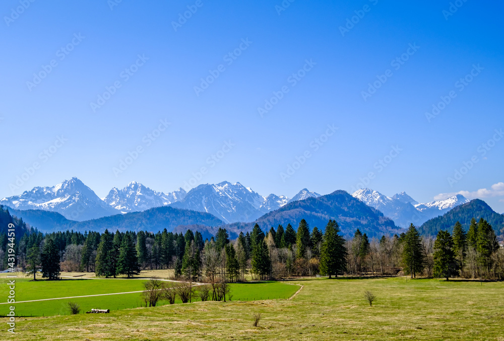 landscape near fuessen - bavaria