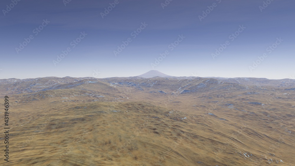 realistic surface of an alien planet, a computer-generated surface realistic surface of an alien planet, a computer-generated surface