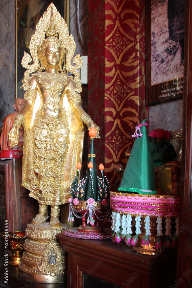buddhist temple (wat doi suthep) in chiang mai (thailand) 
