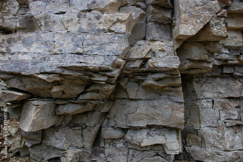 Sandstein Wand