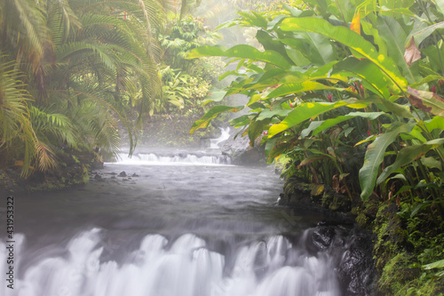 Thermal-water pools and non-pumped (free-flowing) hot spring rivers in Arenal
