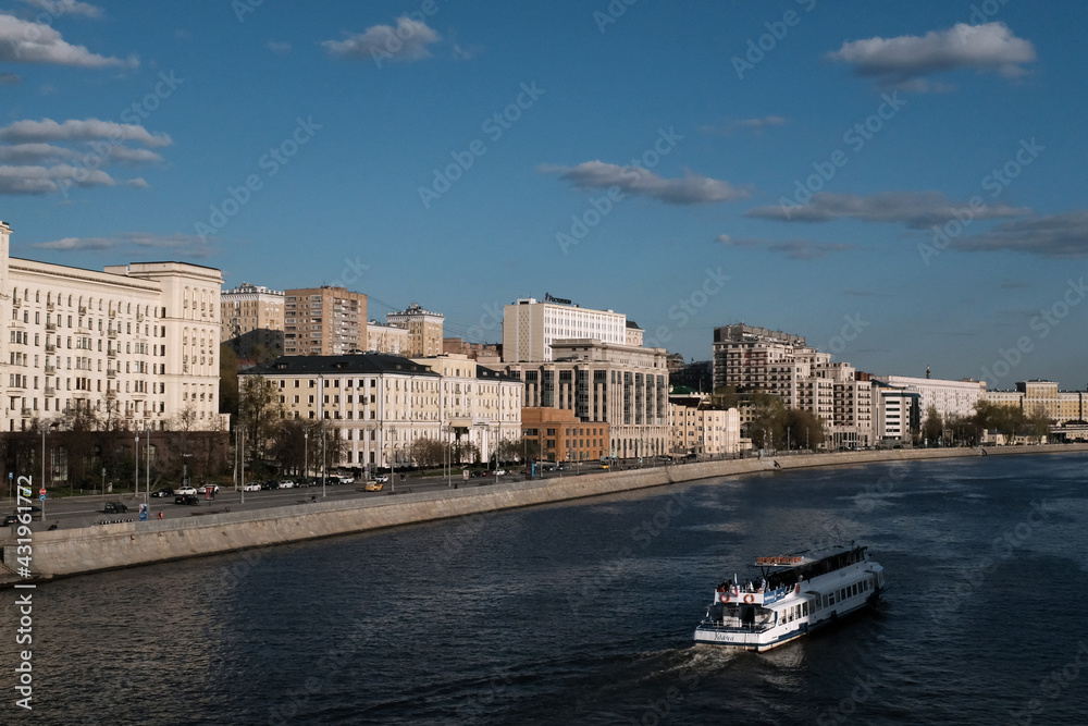 view of the Moscow river