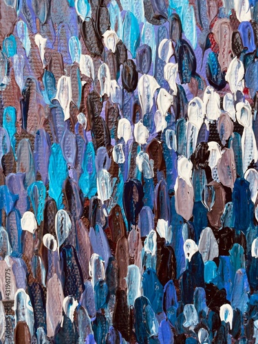 Hand drawn background oil spots