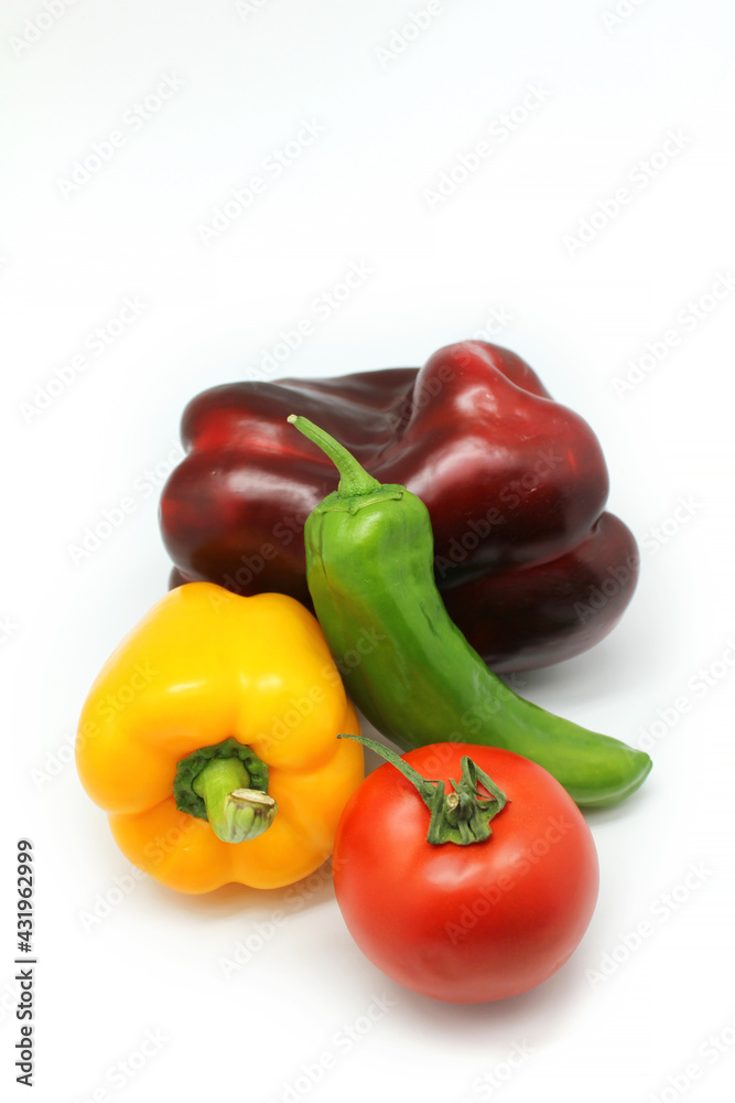 Pimientos de colores Pimientos de colores