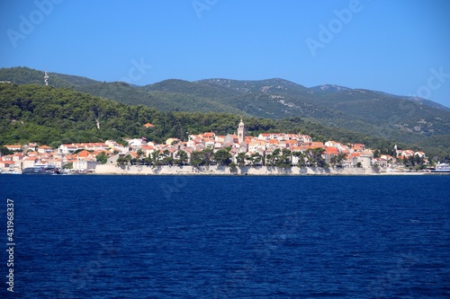 Korcula town in Croatia