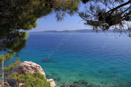 Adriatic Sea summer in Croatia