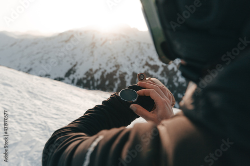 Exploring the mountains