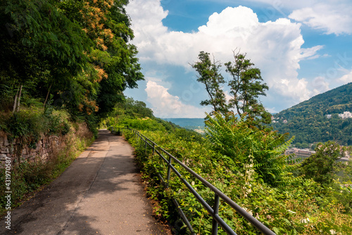 Philosopher's way in Neuenheim in Hiedelberg, Germany photo