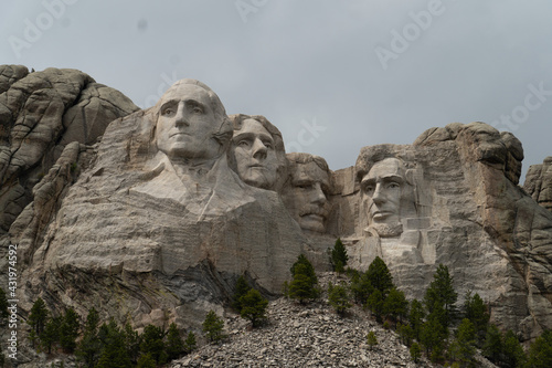 Mount Rushmore in the Black Hills of South Dakota