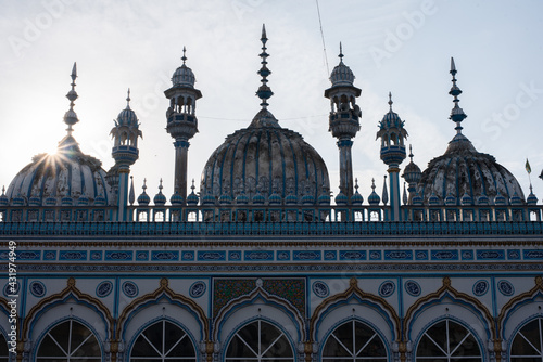  150 years old exterior view Jamia Masjid in Rawalpindi
