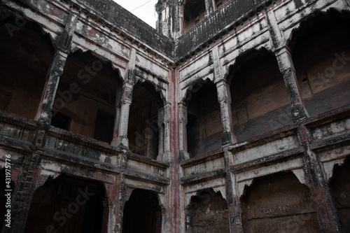 400 years old Mughal architect Shahi Fort interior Lahore