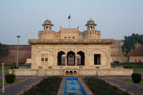 400 years old Shahi Fort Qila in Lahore photo