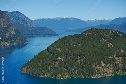 seven lakes route lake argentina patagonia landscape