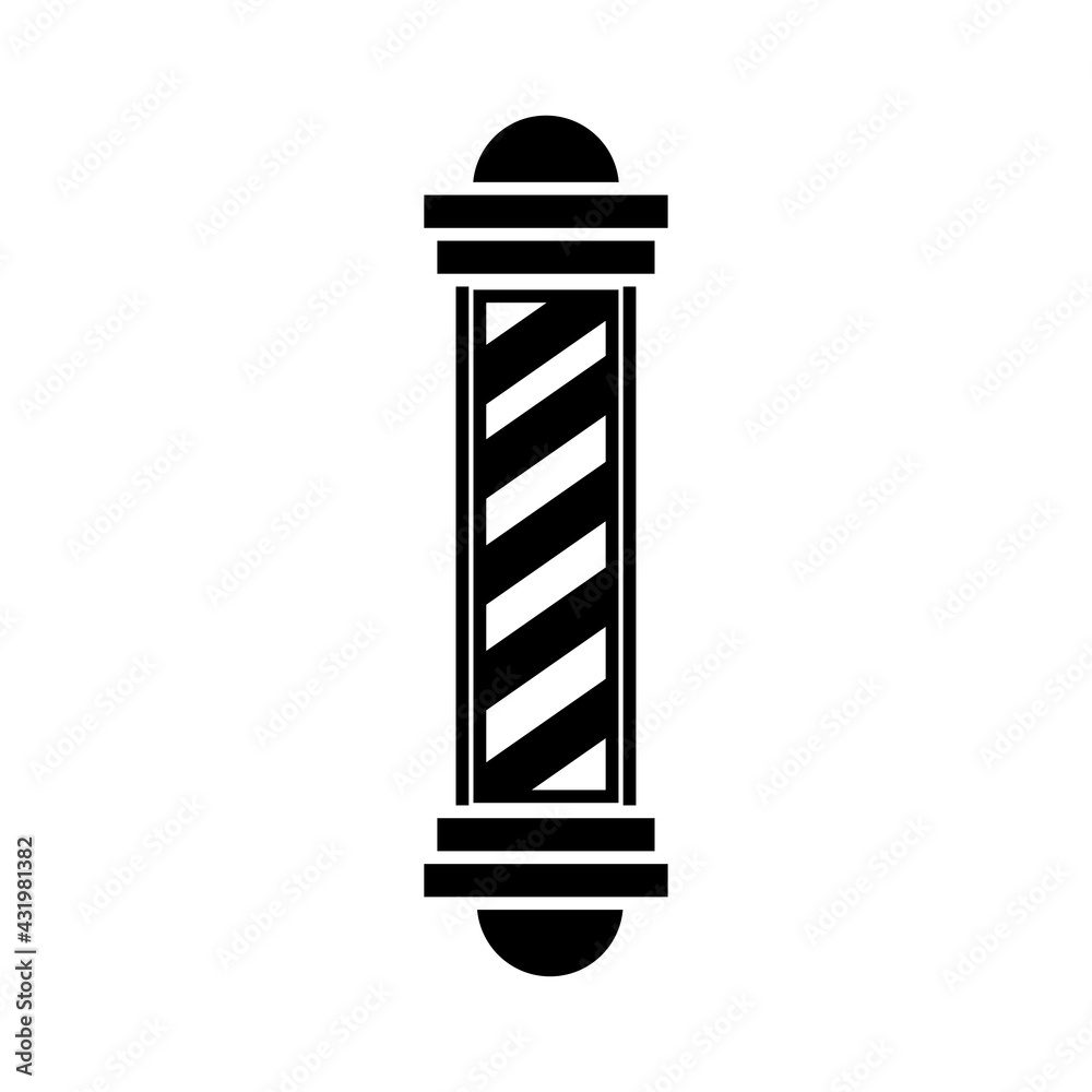 striped barber pole striped barber pole