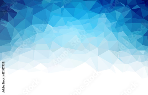 Abstract geometric blue low poly texture patturn background.vector illustration.